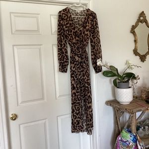 Leopard Maxi dress